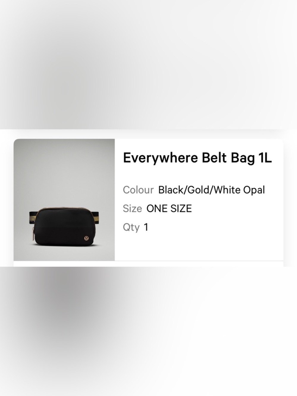 Lululemon Belt Bag